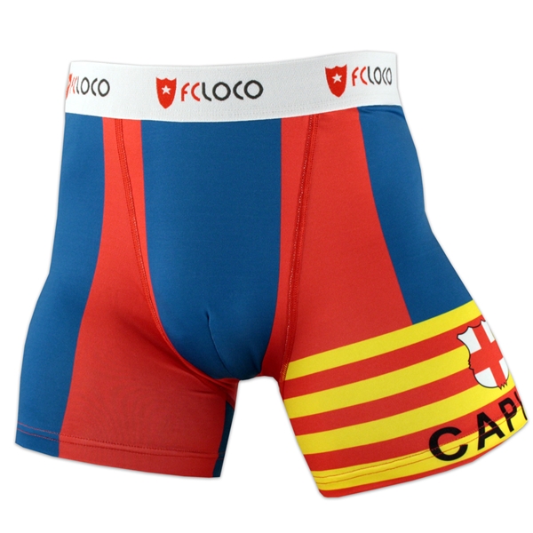 Image de FC Loco - Boxer Capita Catalana - Bleu/Rouge