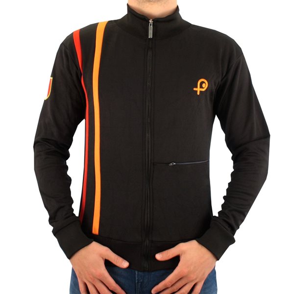 Image de Pouchain - Veste de survêtement Alessandro '79 - Noir