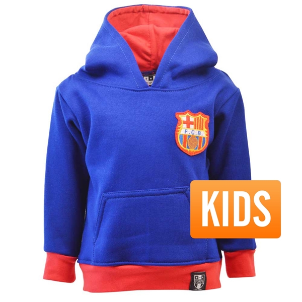 Image de TOFFS - Sweat À Capuche Barcelona Enfant  - Bleu/ Rouge