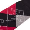 Image de COPA Football - Argyle Pitch Chaussettes - Noir/ Rouge