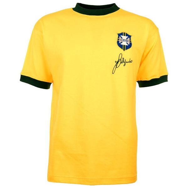 Image de Maillot rétro Brésil Jairzinho Coupe du Monde 1970 + Nombre 7