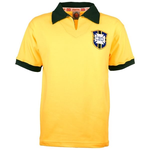 Brazil Retro Football Shirt WC 1958