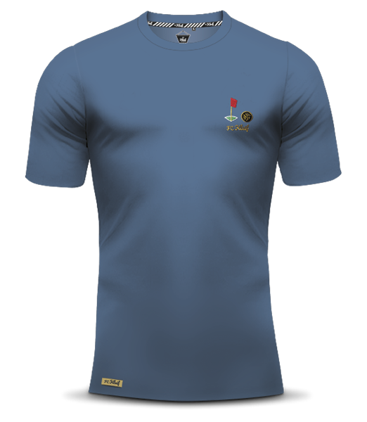 FC Kluif - Cornervlag T-Shirt - Blauw