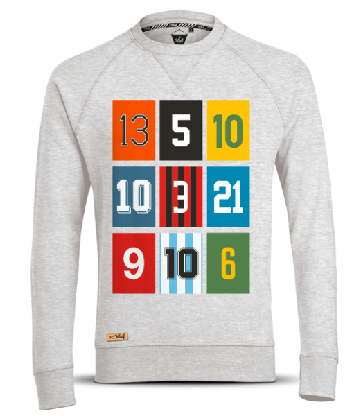 Image de FC Kluif - Sweater Le Numéro de Maillot - Gris