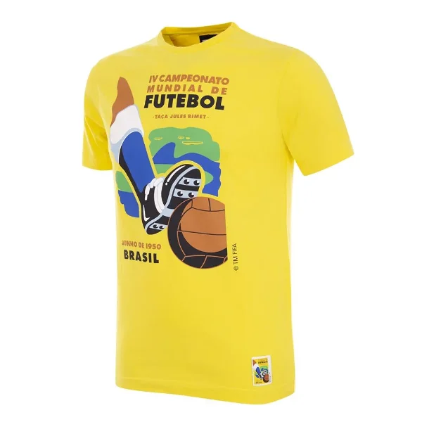 COPA Football - Brazilië World Cup 1950 Poster T-Shirt