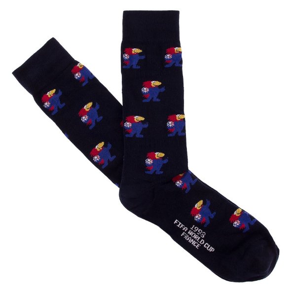 COPA Football - France World Cup 1998 Mascot Casual Socks - Navy