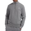 Fred Perry - Half Zip Sweater - Steel Marl