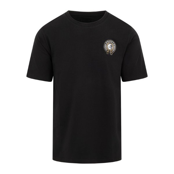 Cruyff - League Logo T-Shirt - Black/ Gold