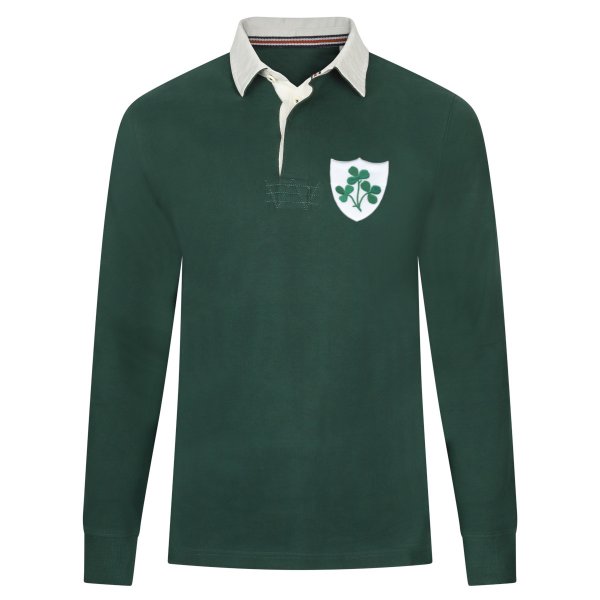 Rugby Vintage - Ireland Retro Rugby Shirt 1980's - Green