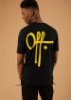 Image de Off The Pitch - T-Shirt Full Stop - Noir/ Jaune