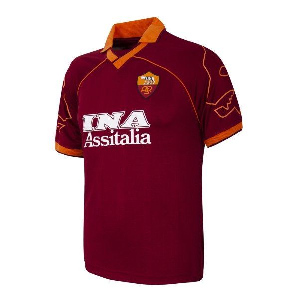 AS Roma Retro Football Shirt 1999-2000