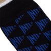 FC Internazionale All Over Pattern Sokken - Zwart/ Blauw