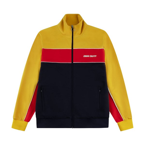 Johan Cruyff - Retro Trainingsjack - Donkerblauw