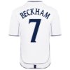 Score Draw - England Retro Football Shirt World Cup 2002 + Beckham 7