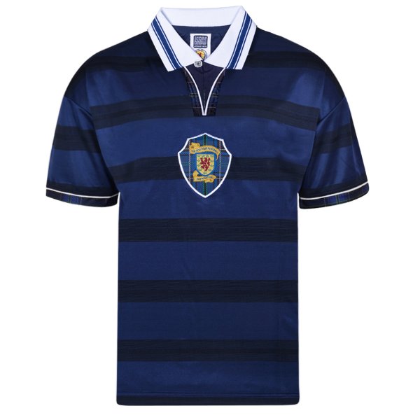 Score Draw - Scotland Retro Football Shirt World Cup 1998