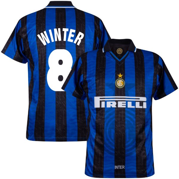 F.C. Internazionale Retro Voetbalshirt 1997-1998 + Winter 8