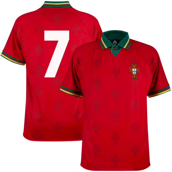 Portugal Retro Football Shirt 1995